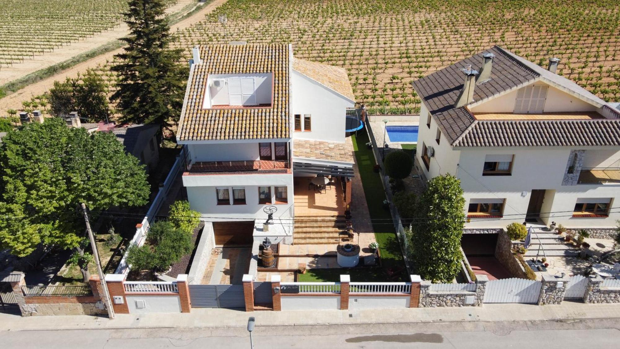 הוילה Sant Cugat de Sesgarrigues Cal Llop מראה חיצוני תמונה